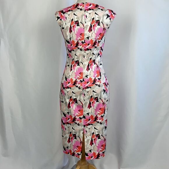 L.K.Bennett of London Floral Print Midi Dress - Picture 5 of 15